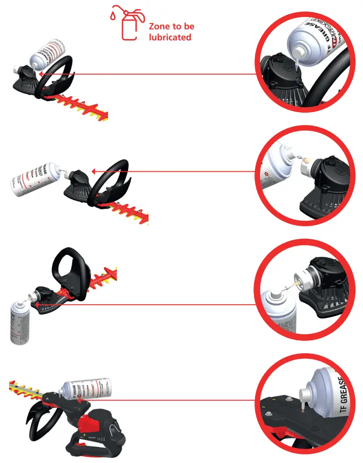 INFACO THD600-700p3 Electric Hedge Trimmer - fig 3