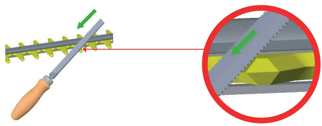 INFACO THD600-700p3 Electric Hedge Trimmer - fig