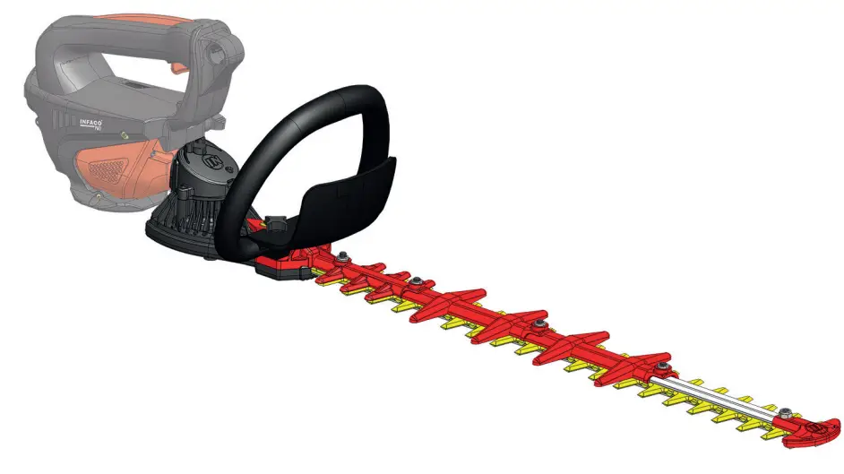 INFACO THD600-700p3 Electric Hedge Trimmer