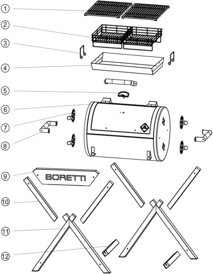 Boretti Fratello - Parts