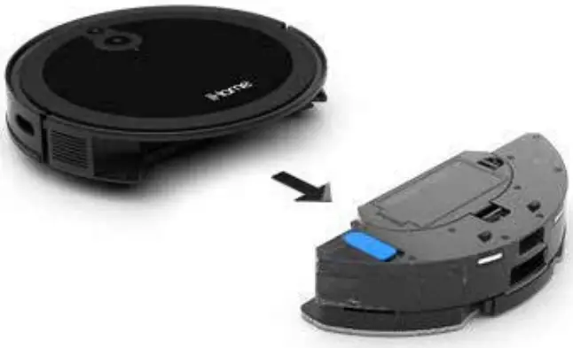 iHOME iHRV12 Autovac Luna MAINTAINING THE DUSTBIN 1