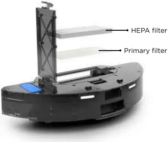 iHOME iHRV12 Autovac Luna MAINTAINING THE DUSTBIN 3