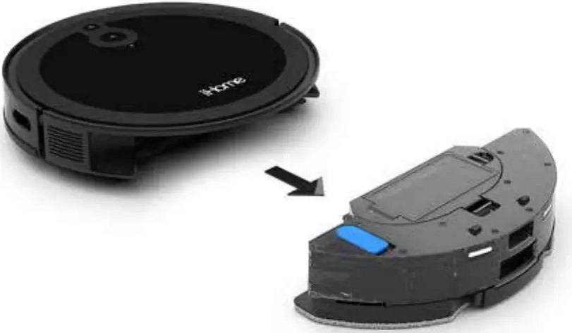 iHOME iHRV12 Autovac Luna USING POWERMOP SCRUB 3