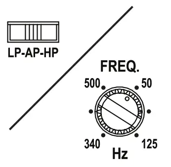Rockford Fosgate PUNCH Boosted Rail 2 Channel Amplifier - ADJUSTING CROSSOVER FREQUENCY
