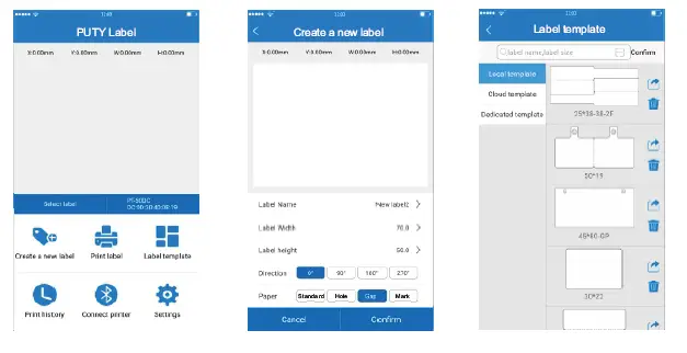 PUTY PT-50DC Portable Label Printer fig 20