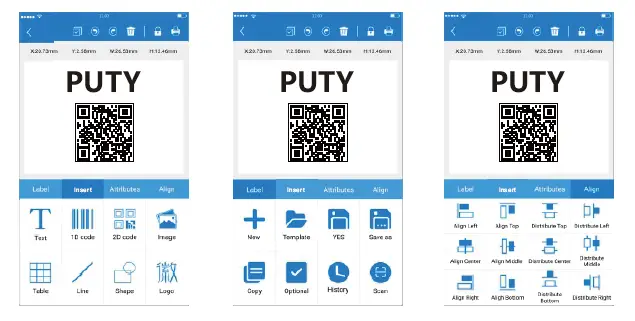 PUTY PT-50DC Portable Label Printer fig 21