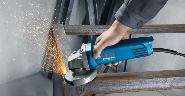 Bosch 6-100 Gws Professional Angle Grinder Instructions