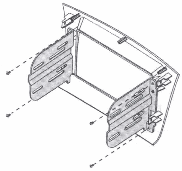 Scosche ITCCR01B RELOCATION PANEL KIT - 13