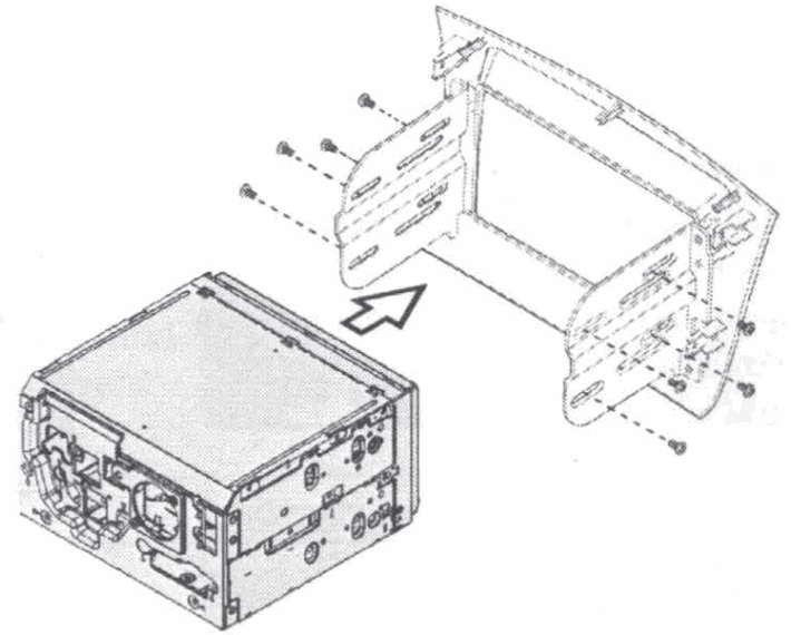 Scosche ITCCR01B RELOCATION PANEL KIT - 14