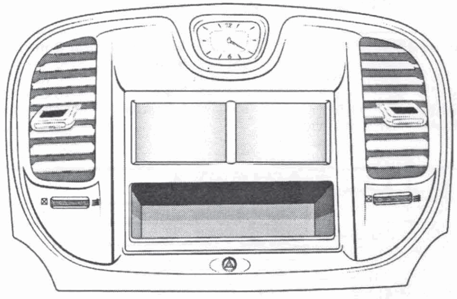 Scosche ITCCR01B RELOCATION PANEL KIT - 16