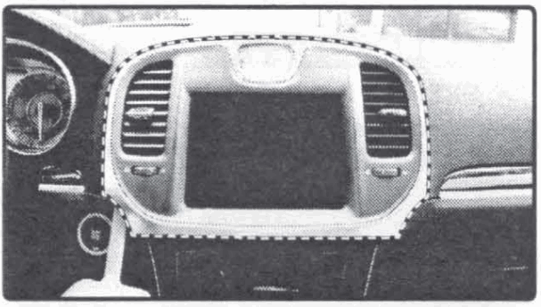 Scosche ITCCR01B RELOCATION PANEL KIT - 5