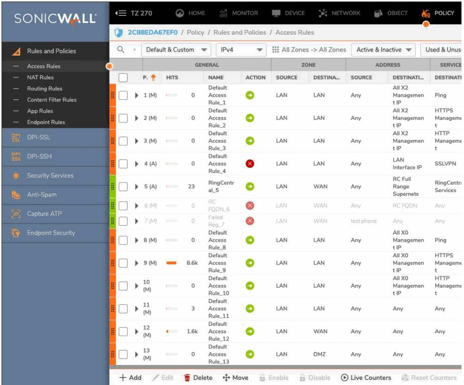 SONICWALL TZ Series Entry Level Next Generation Firewalls - FIg 8