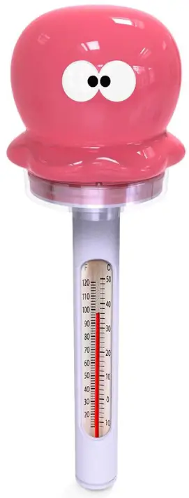 Pyle PLSLTH1 Solar Light Up Octopus Thermometer