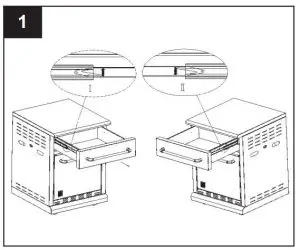 REVERSE REFRIGERATOR DOOR