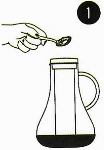 JoyJolt JSW10826 Star Wars Eye Chart 6Cups Clear Glass Cold Brew Ice Coffee Tea - FIg 1