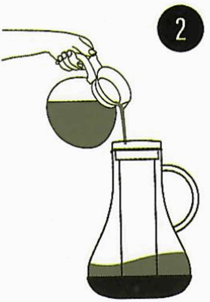 JoyJolt JSW10826 Star Wars Eye Chart 6Cups Clear Glass Cold Brew Ice Coffee Tea - FIg 2