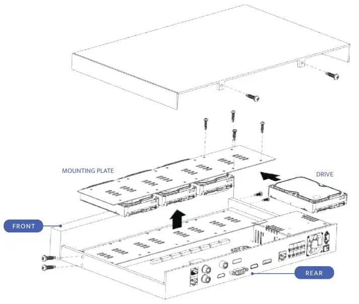 Installing Hard Drive