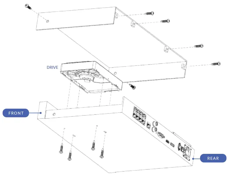 Installing Hard Drive