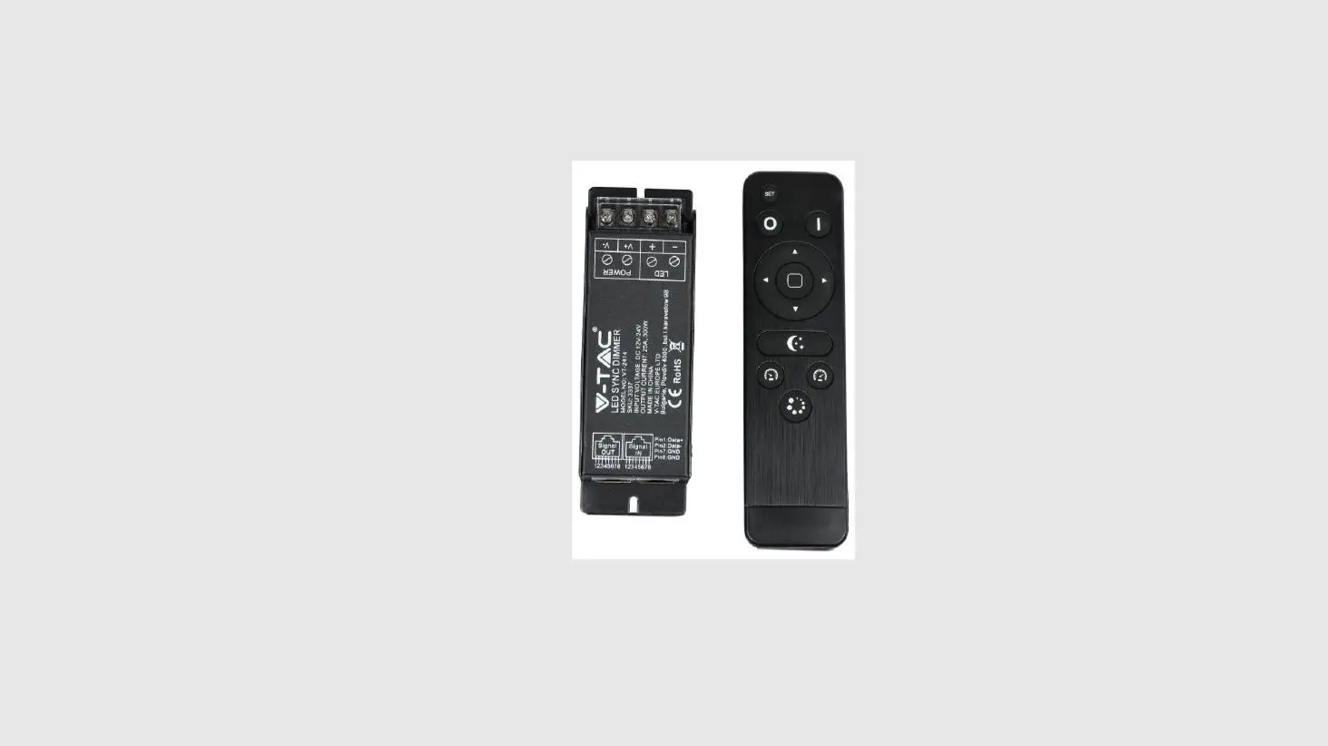 V-tac Vt-2414 300w Led Sync Dimmer With Rf 14b Remote Control Instruction Manual V-tac Vt-2414 300w Led Sync Dimmer With Rf 14b Remote Control Instruction Manual