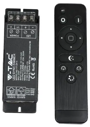 V-TAC-VT-2414-300W-LED-Sync-Dimmer with-R- 14B-Remote-Control-PRODUCT