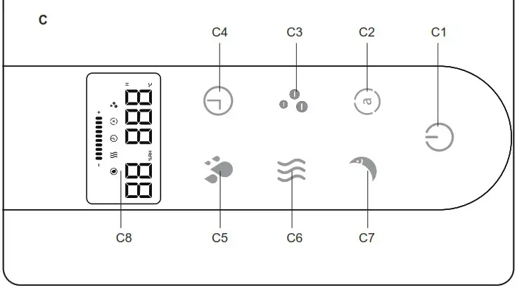 eta 5002684 Azzuro Ultrasonic Humidifier - Product Overview 2