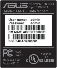 MAC Address of DPQ3925 gateway