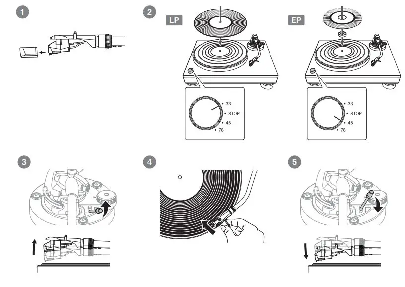 audio-technica Turntable - Play