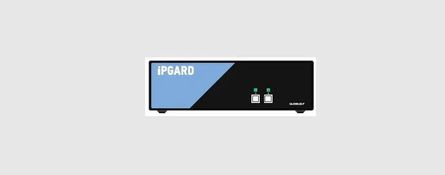 Ipgard Sa-dvn-2d-p 2 Port Dvi-i Secure Kvm Switch User Manual