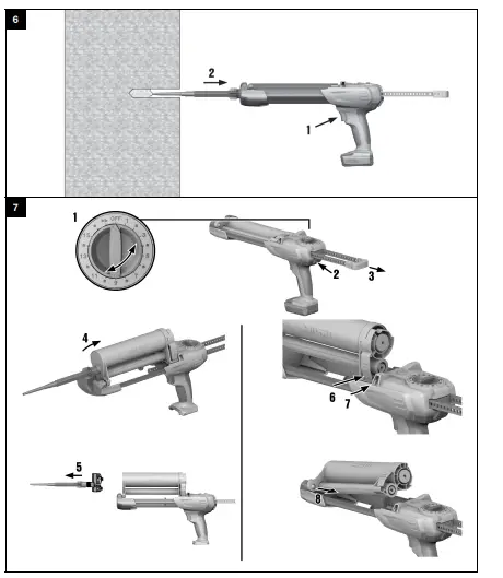 HILTI-HDE-500­A12-Cordless-Mortar-Dispenser-fig6