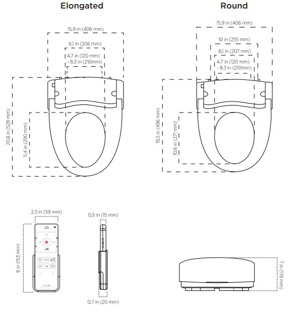 BEMIS-HAVEN-3000-Self-Cleaning-Electric-Bidet-Seat-fig-3