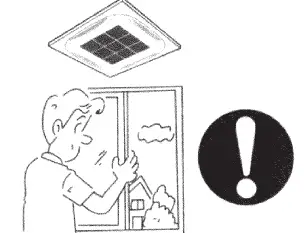 PAKREF EK-48IH01 Cassette 4 Ton Air Conditioner 12