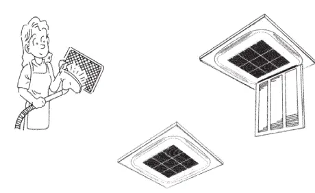 PAKREF EK-48IH01 Cassette 4 Ton Air Conditioner 21