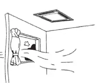 PAKREF EK-48IH01 Cassette 4 Ton Air Conditioner 24