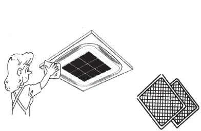 PAKREF EK-48IH01 Cassette 4 Ton Air Conditioner 25