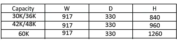 PAKREF EK-48IH01 Cassette 4 Ton Air Conditioner 50