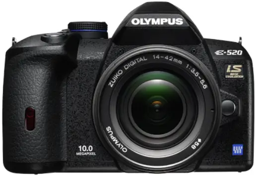 OLYMPUS E 520 SLR Digital Camera