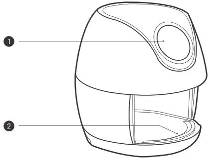 Innsky Air Fryer 55PA1US -GENERAL DESCRIPTION