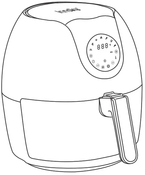 Innsky Air Fryer 55PA1US I