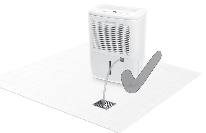 inventor CF ION 10L Comfort Dehumidifie - Continuous draining1