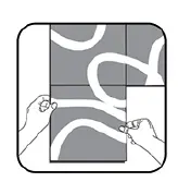 RoomMates FT4604BX Floral Peel and Stick Vinyl Floor Tile 5