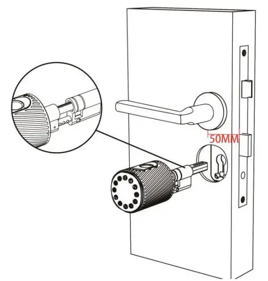 CARD Orbe Smart Lock Fig 3