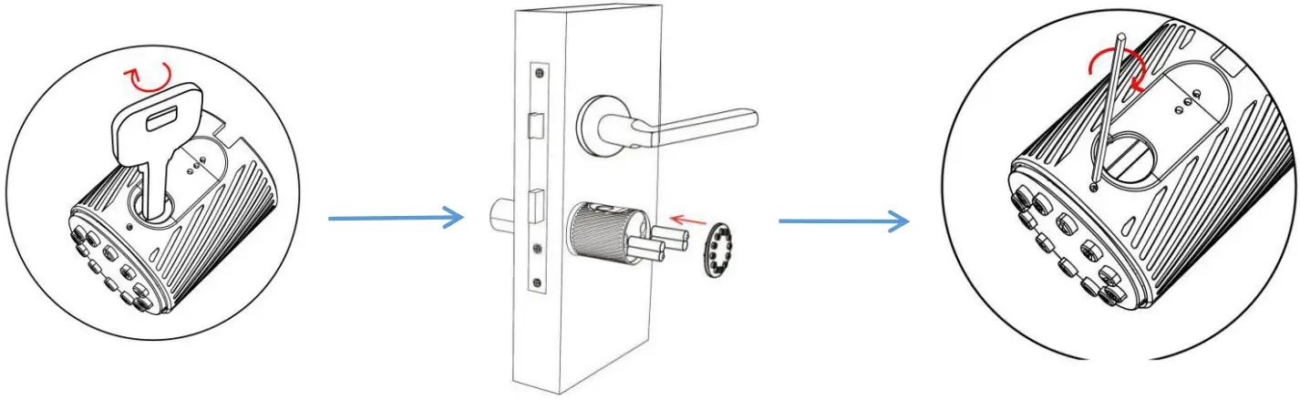 CARD Orbe Smart Lock Fig 9
