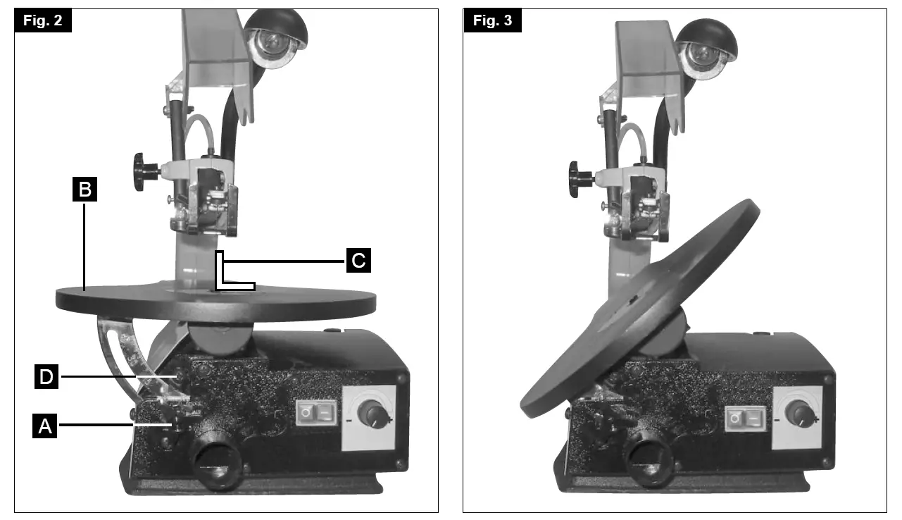 scheppach DECO-FLEX Variable Speed Scroll Saw 2