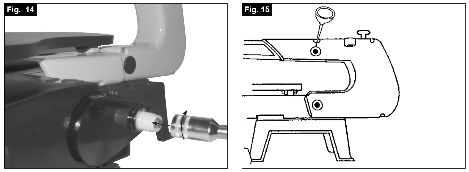 scheppach DECO-FLEX Variable Speed Scroll Saw 8