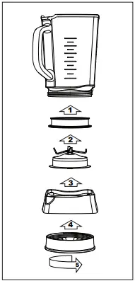 BORETTI B200 Glass Stand Mixer A03