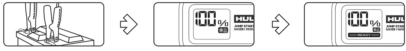 HULKMAN Alpha 100 4000A Heavy Duty Jump Starter - 6