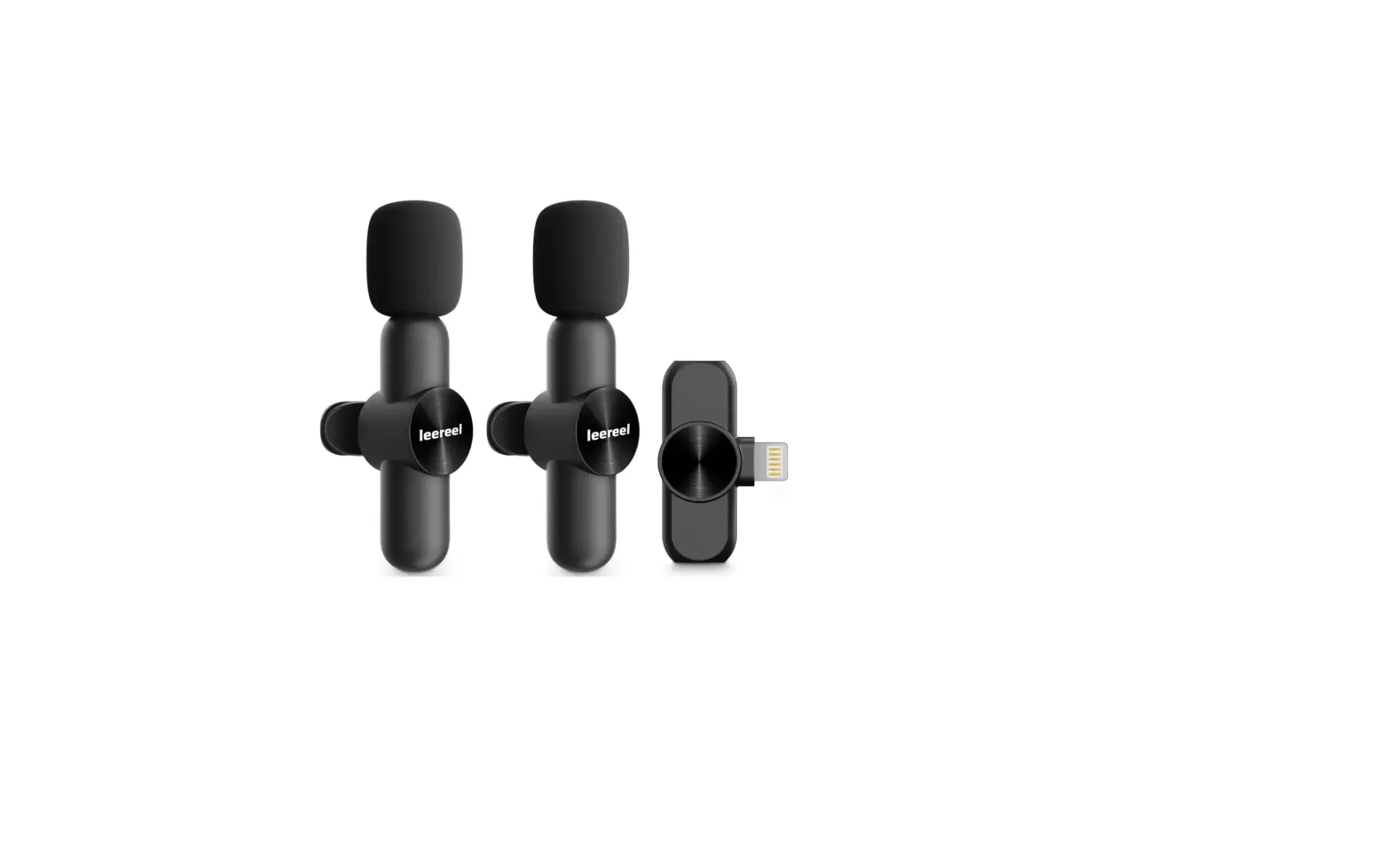 Leereel Lym1-2 Wireless Lavalier Microphones User Guide