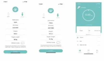 Fitday Electronic Body Fat Scale-2