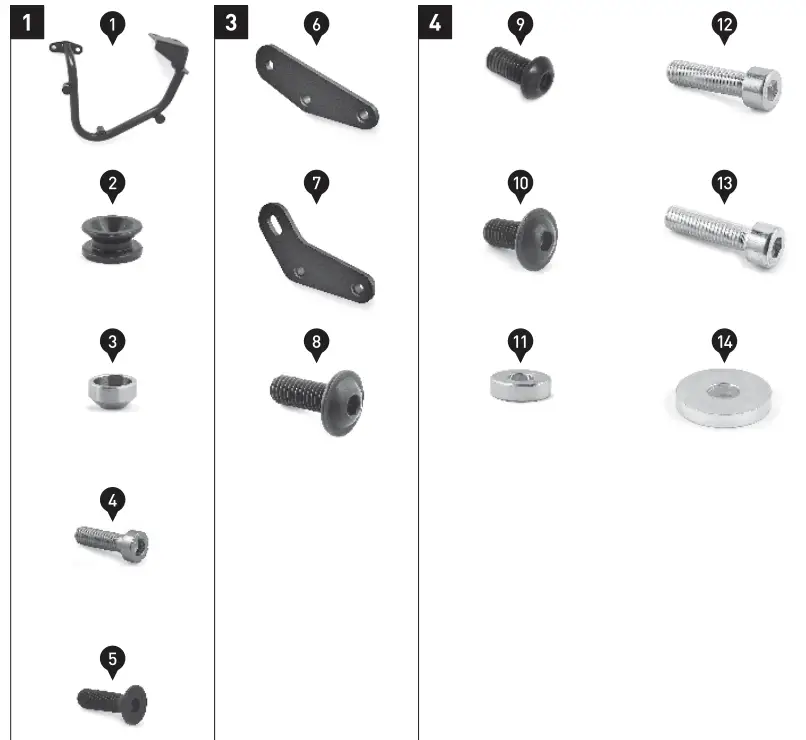 SW MOTECH BC HTA 11 667 30001 B Case Set