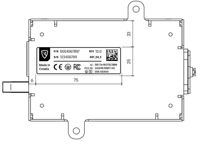 RIMAC TECHNOLOGY RIM1404 Smart Keyless System-fig3
